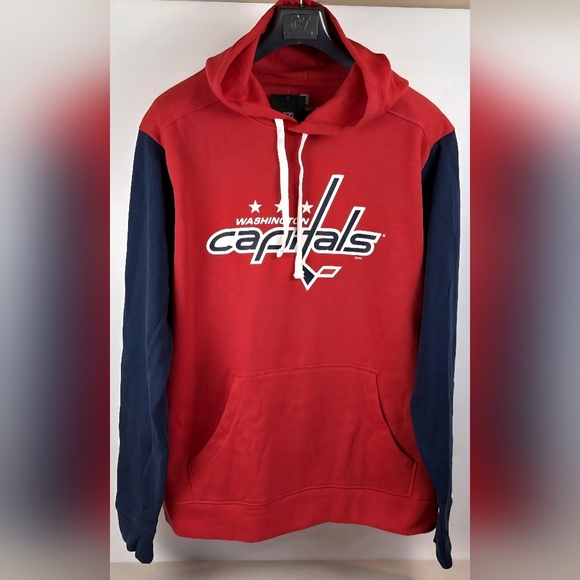 Fanatics NHL Washington Capitals  Hoodie Pullover Men's Large NWT - Picture 2 of 8
